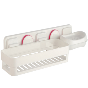 Suction cup bath storage Organizer (MJY405)