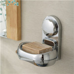 Wall Mounted Suction Soap Dish Chromed 009A