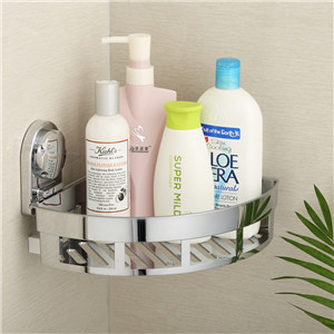 Bathroom Accessories Corner Rack With Suction cup 008A