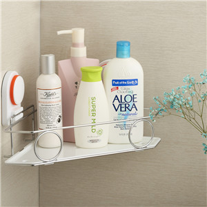 Bathroom Suction shower caddy rack  021