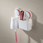 Suction cup toothbrush holder 015