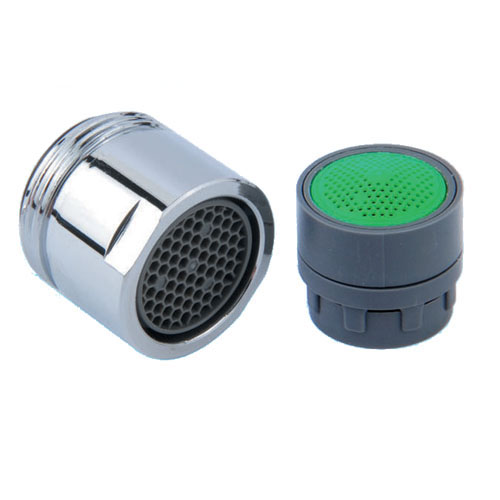 Water Filter M18 Faucet Aerator 1.85 GPM Brass kitchen faucet aerator with Water Saving Male Thread M18*1 Soft Bubble Stream